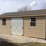 Waukesha WI 12x20 custom goat shed 